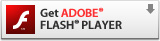 Adobe　Flash　Playerのダウンロードページへジャンプ