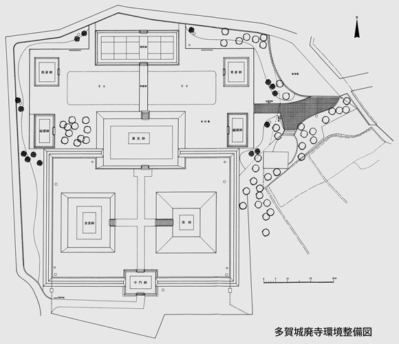 多賀城廃寺跡環境整備図