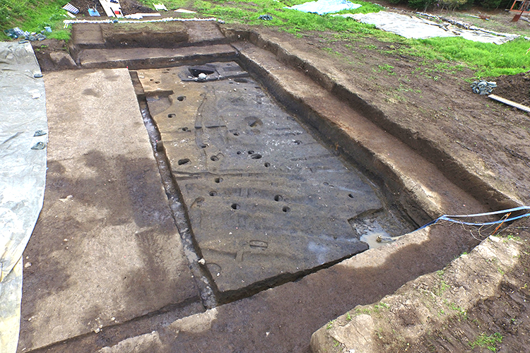 3層上面の遺構