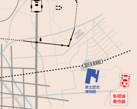 多賀城廃寺跡 マップ