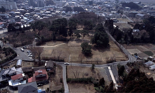 多賀城 廃寺跡全景（北より見る）