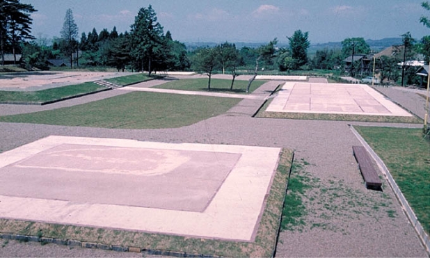 多賀城 多賀城廃寺跡（東より見る）