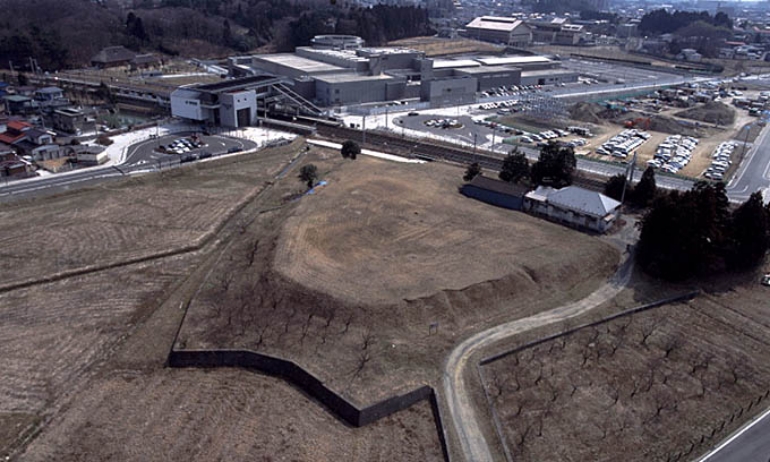 多賀城 館前遺跡（北東より見る）